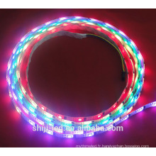 La rgb 5v dmx adressable flexible numérique a mené la bande ws2801 pour la décoration de bâtiment